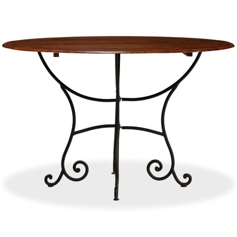 Vidaxl Dining Table Solid Acacia Wood With Honey Finish 47.2"X29.9 ... with regard to Vidaxl Bar Table, Solid Acacia Wood With Oil Finish, 59.1''X27.6''X41.3''